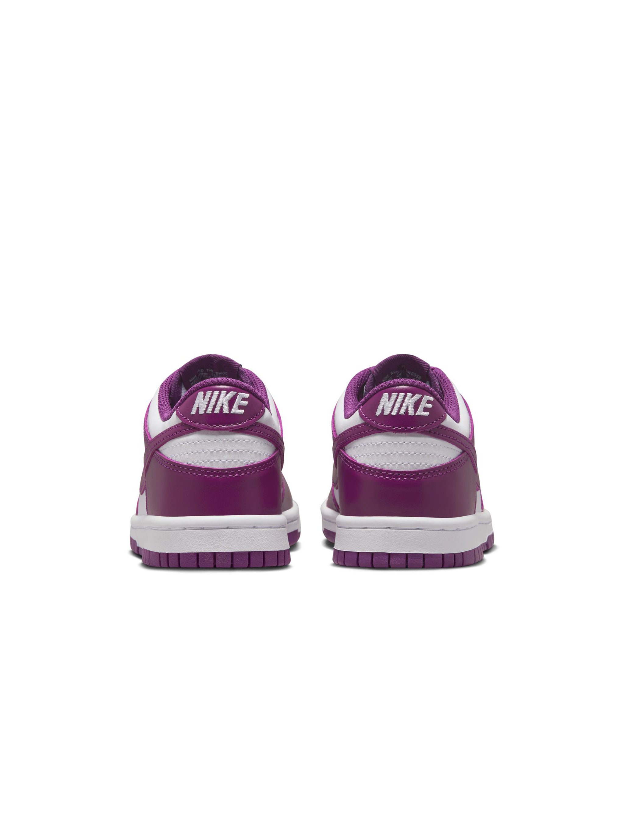 Nike Big Kids Dunk Low - White/Purple