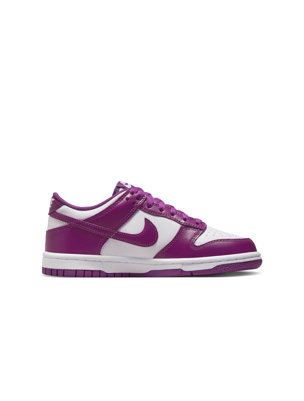 Nike Big Kids Dunk Low - White/Purple
