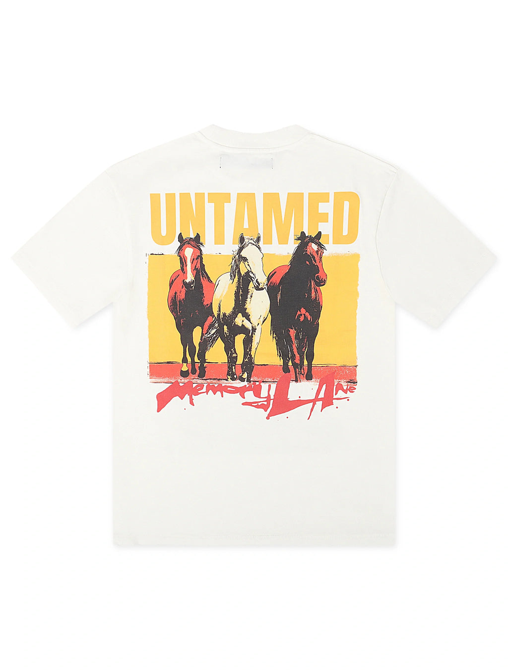 Memory Lane Untamed Tee - Antique White