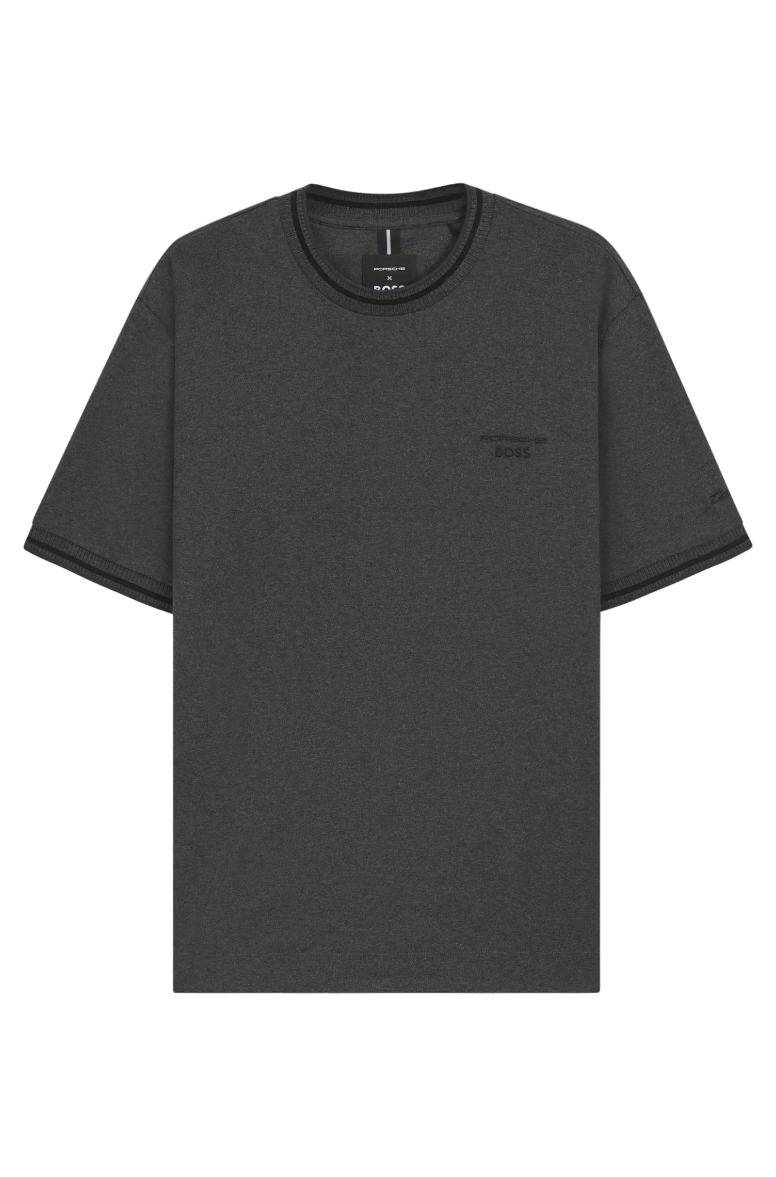Hugo Boss x Porche C-Taut Tee - Charcoal